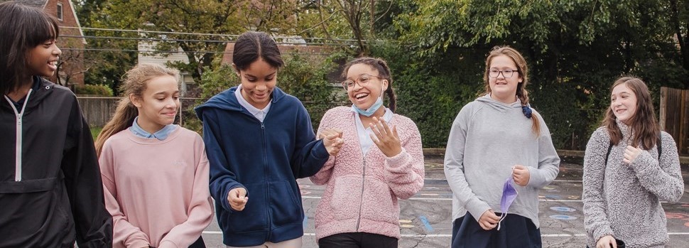 Photo of Middle School Girls